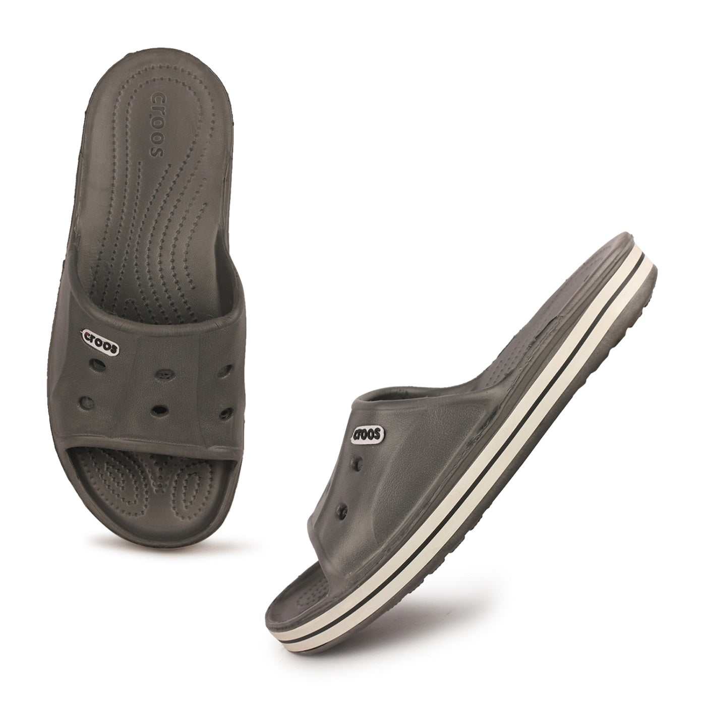 Richale Grey Slider For Men