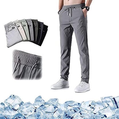 Men's Joggers Pants with Zipper Pockets Stretch (pack of 2)